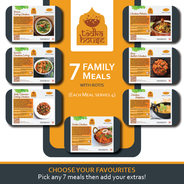 7 Combo (Veg & Non-Veg) Family Saver Meal Box